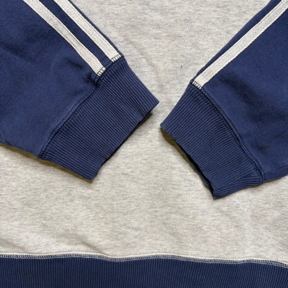 Adidas Hoodie Mens XL Gray BYU Brigham Young University Vintage 90s Trefoil Logo